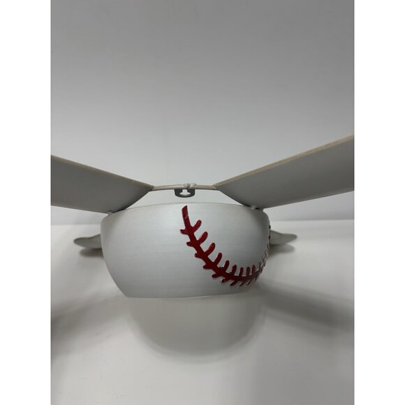 Baseball Wall Clock 17" Boys Sports Theme Large Bedroom Decor Sports Clock NEW - Picture 7 of 11